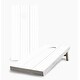 preview thumbnail 1 of 5, White Wood Wall Cornhole Game (Choose Wraps or Boards) 2x4 Boards (24" x 48") - Include ALL Accessories