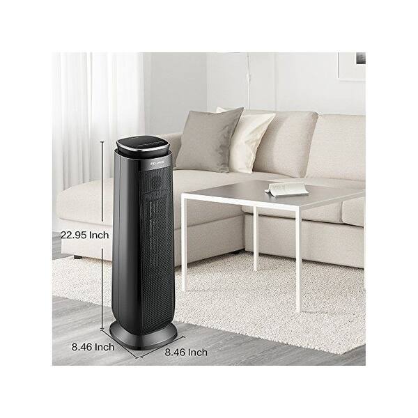 Shop Space Heater Electric Oscillating Ceramic Tower Room