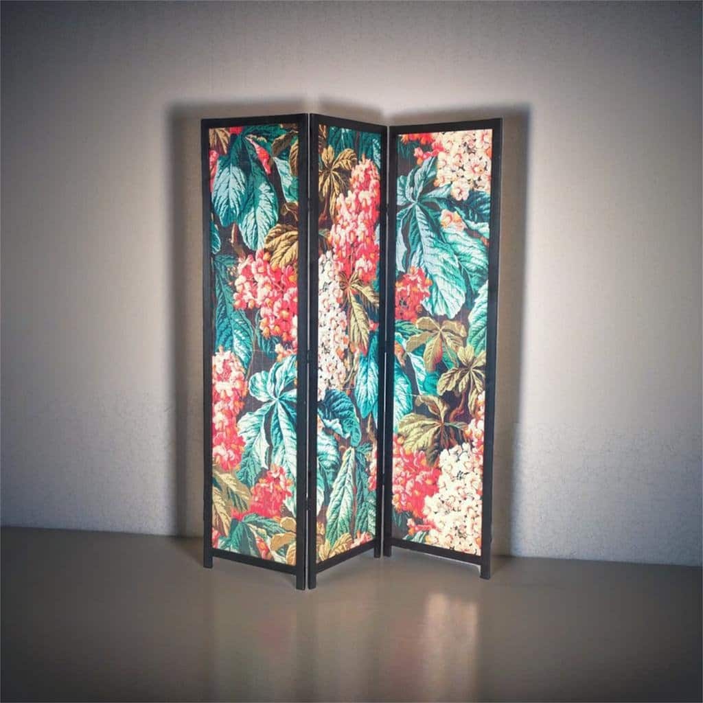 Three-Panel Decorative Screen