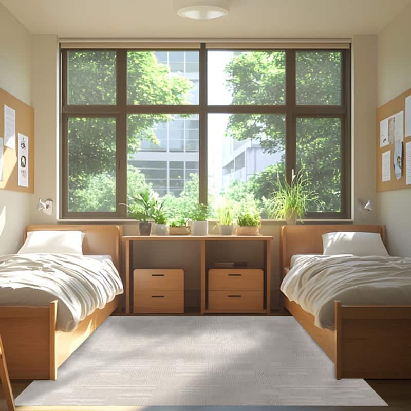 Gertmenian Arlo High Low Transitional Modern Gray Ivory Black Indoor Area Rug Collection