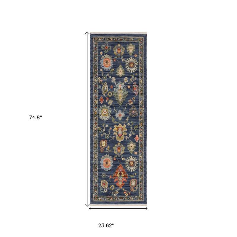 HomeRootsOriental Traditional Rectangle Area Rug