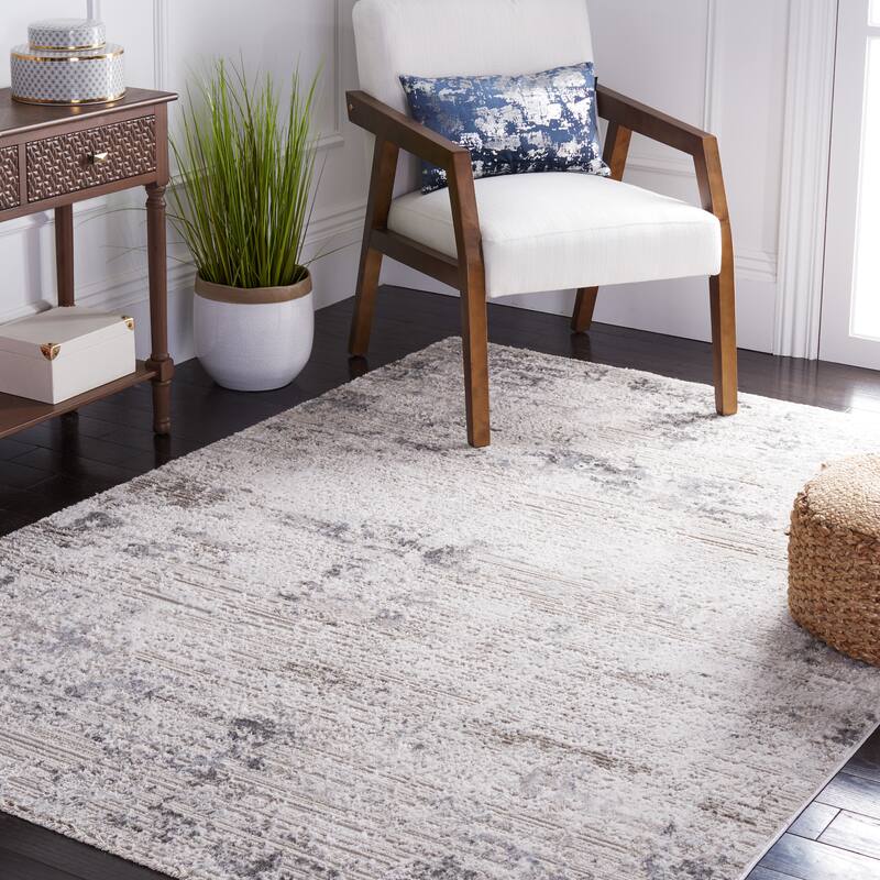 SAFAVIEH Princeton Fronia Modern Abstract Viscose Rug