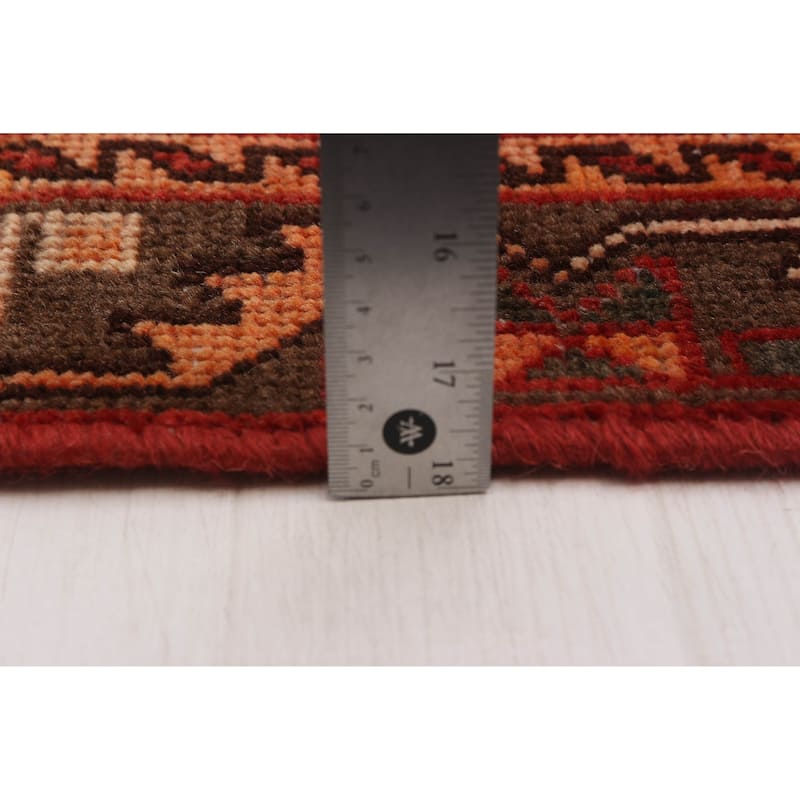 ECARPETGALLERY Hand-knotted Anadol Red Wool Rug - 4'2 x 6'3