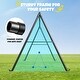 preview thumbnail 5 of 7, Trekassy 440lbs Heavy Duty Metal A-Frame Swing Sets for backyard with 40'' Saucer Swing