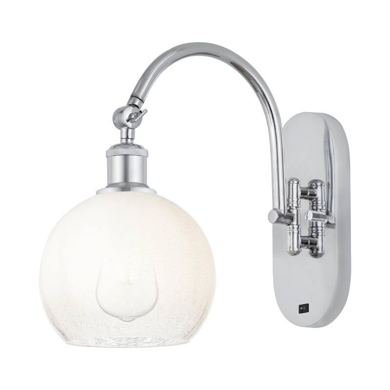 Innovations Lighting Endless Possibilities Ballston - Brookhaven Globe - 1 Light 8" Swiveling Sconce