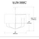 preview thumbnail 6 of 4, 8 Light Incandescent Chandelier, Aged Brass with White Shade