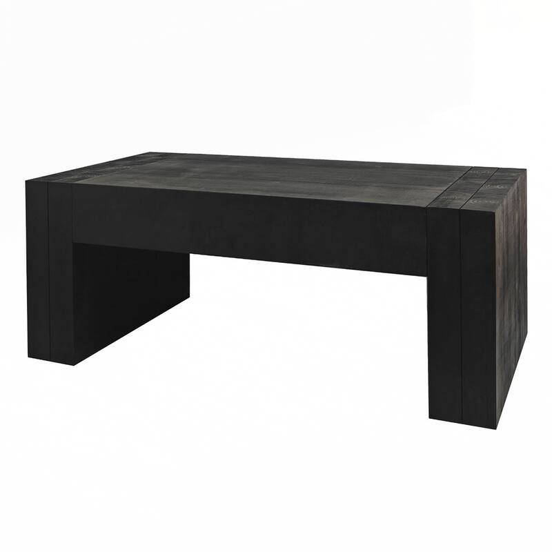Rectangular Solid Wood Coffee Table