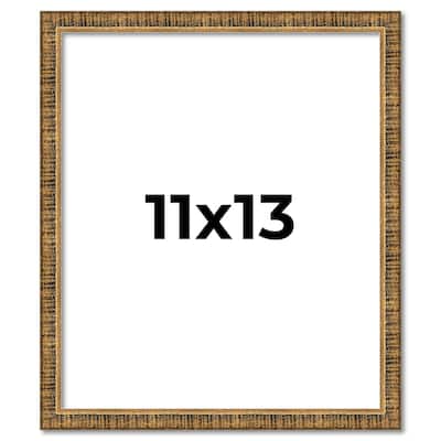 11x13 Frame Gold Kingsley Distressed Solid Wood Picture Frame Width