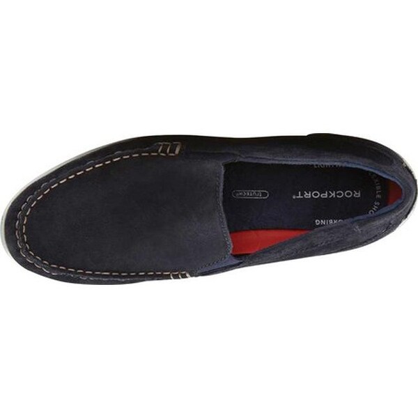 rockport suede loafers