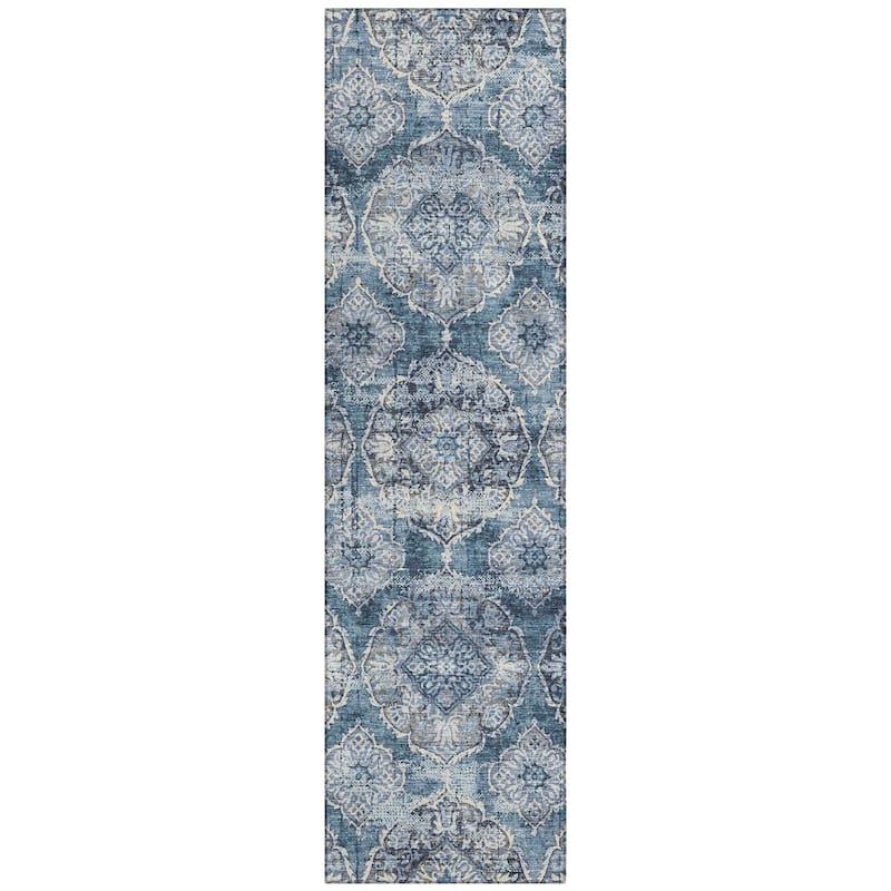 Machine Washable Indoor/Outdoor Farmhouse Jo Chantille Rug