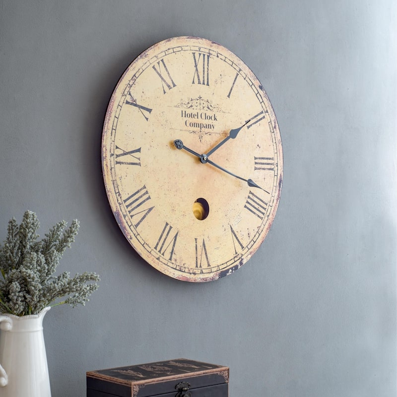 23" Round Wall Clock