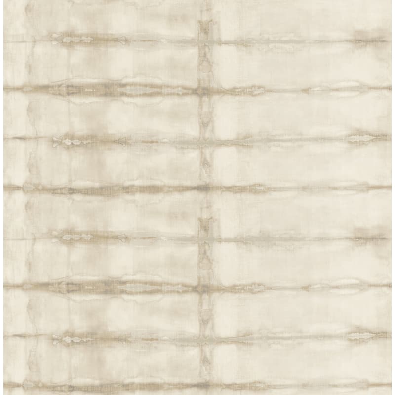 A-Street Prints Modulus Beige Geometric Stripe Wallpaper