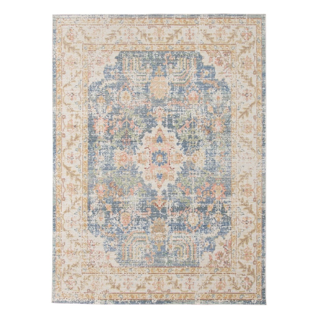 Power Loomed Distressed Area Rug - 2' x 3'