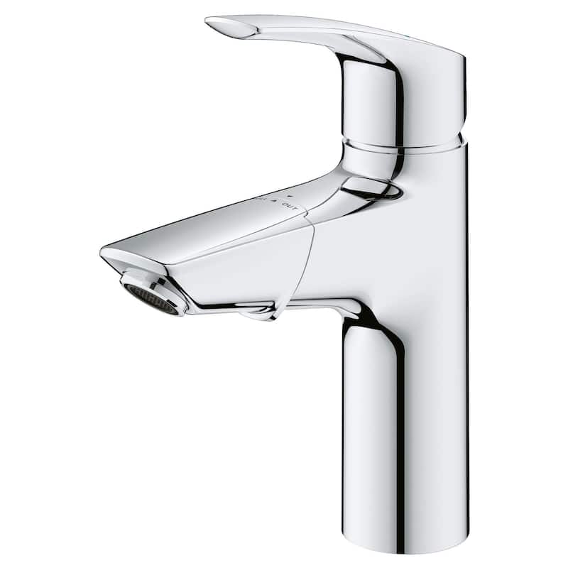 Grohe 23 991 3 Eurosmart 1.2 GPM Deck Mounted Single Hole M-Size - Starlight Chrome