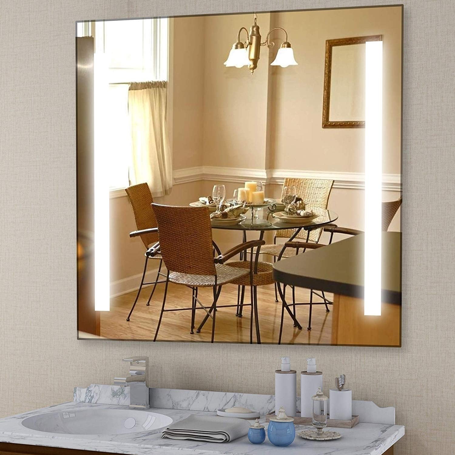 Shop Vanity Art 30 Led Lighted Illuminated Bathroom Vanity Wall