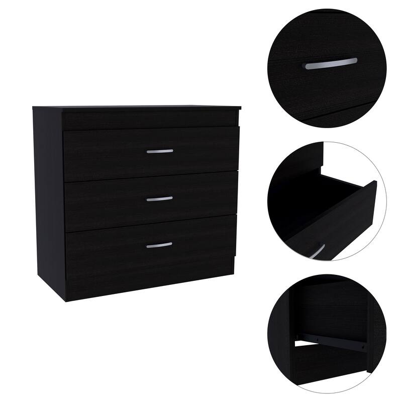 FM Furniture Cambridge Dresser with 3 Drawers