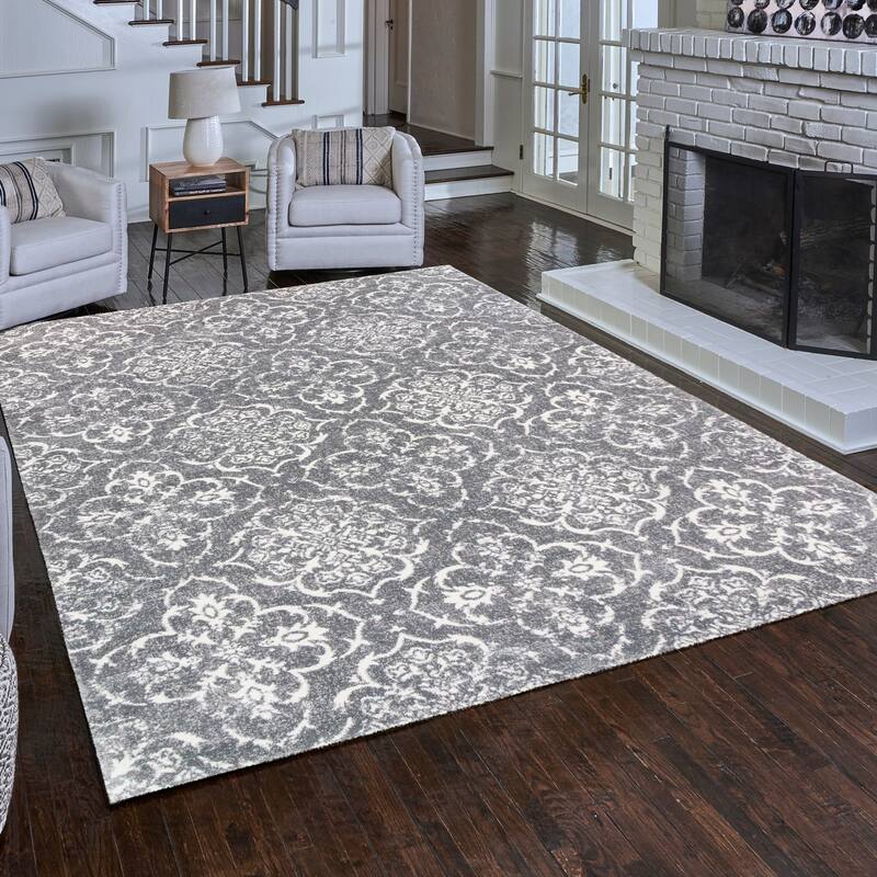 Gertmenian Barcelona Polyester / Polypropylene Turfted High-Low Area Rug Collection