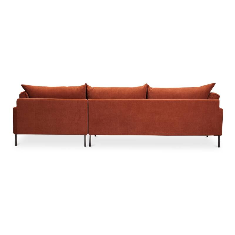 Aurelle Home Modern Deep Seat Chaise Sectional