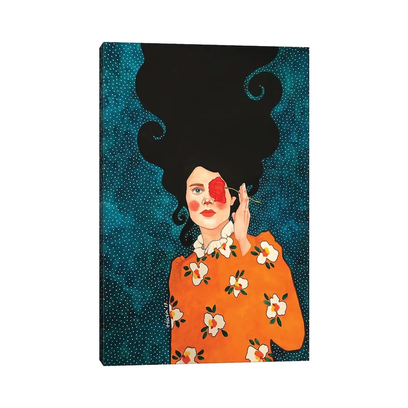 iCanvas "On Melancholy Hill" by Hulya Ozdemir Canvas Print