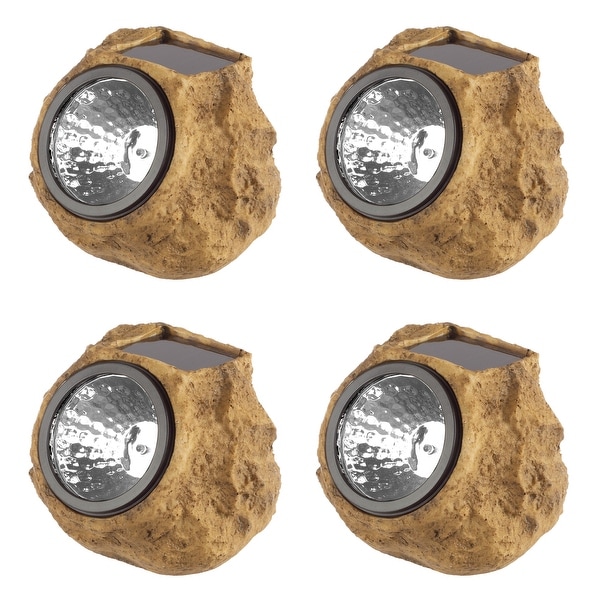 Stone solar lights best sale
