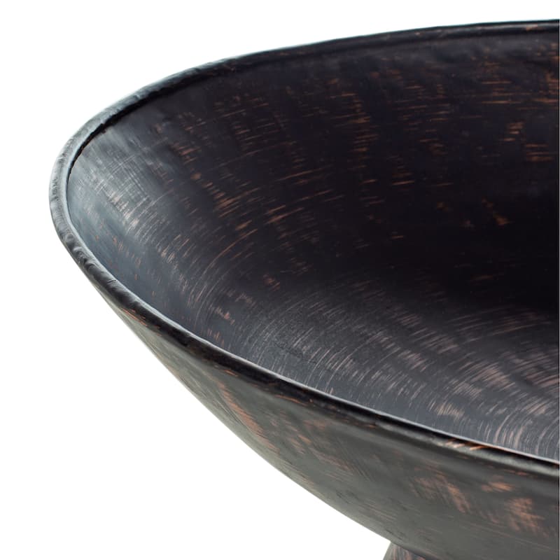 SAFAVIEH Sheetal Black Fire Pit - 30" x 30" x 11" - 30Wx30Dx11H