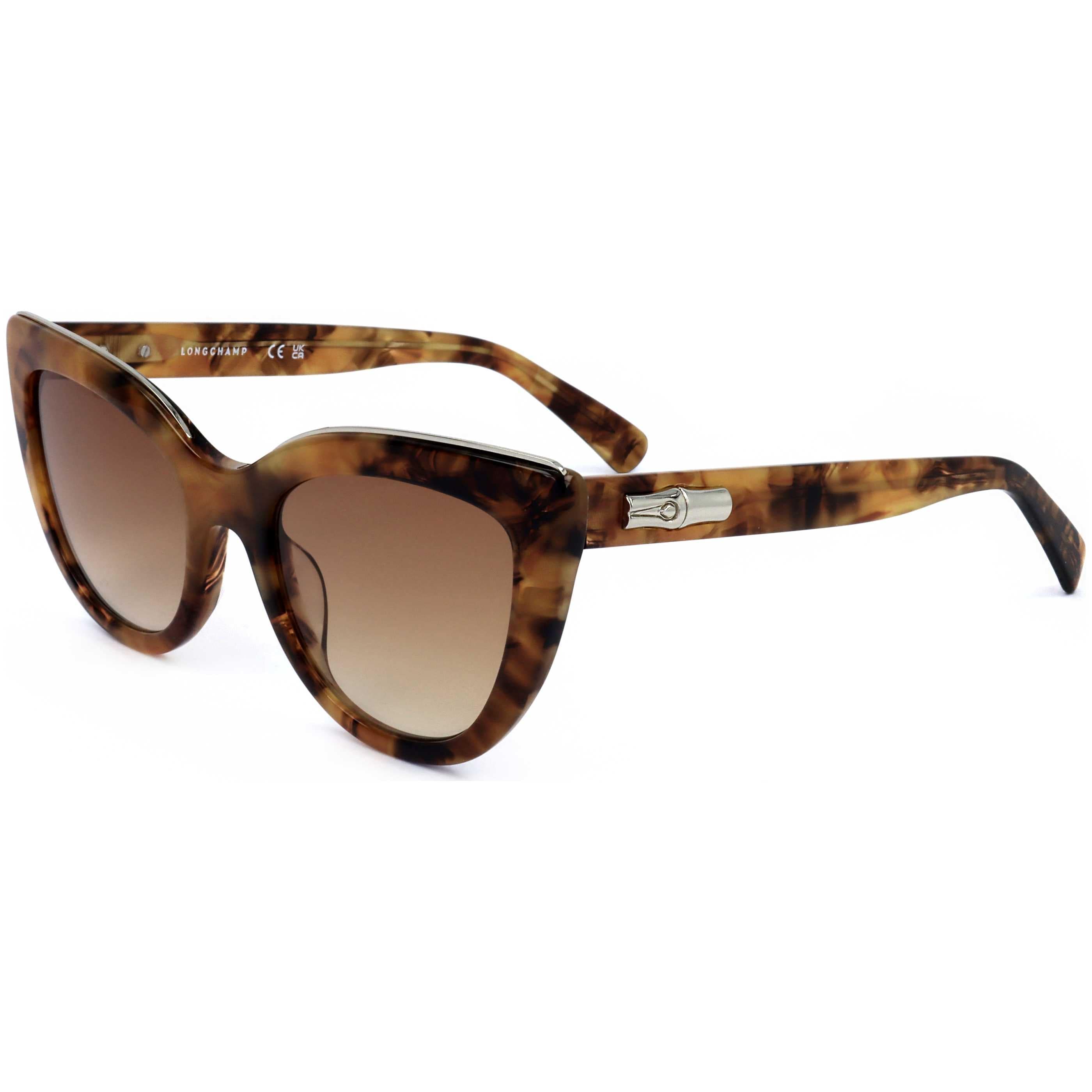 LONGCHAMP LO692S-255-53 Sunglasses Size 53mm 140mm 18 havana SUNGLASSES Longchamp Sunglasses Woman Havana LO609SA-271  main image 3