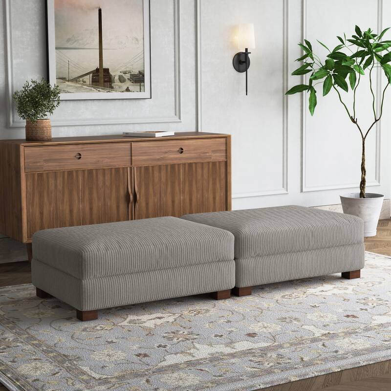 Modern Sofa Ottoman Foot Rest Stool for Living Room