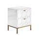 preview thumbnail 16 of 34, Clihome Wooden 2-Drawer Storage Nightstand