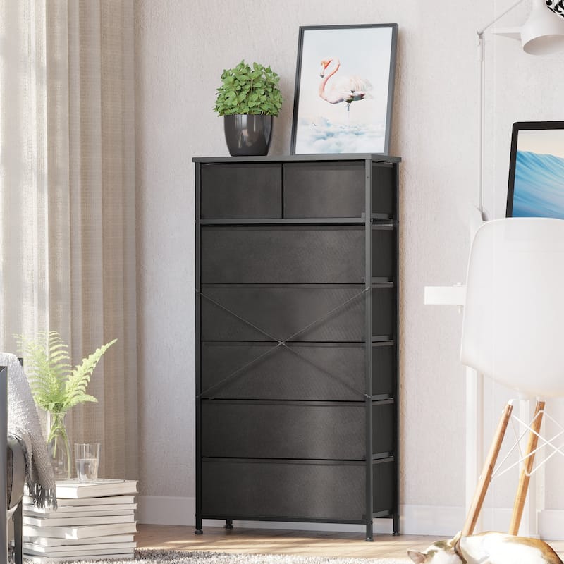 Pellebant 7-Drawer Storage Tower Organizer Chest Dresser