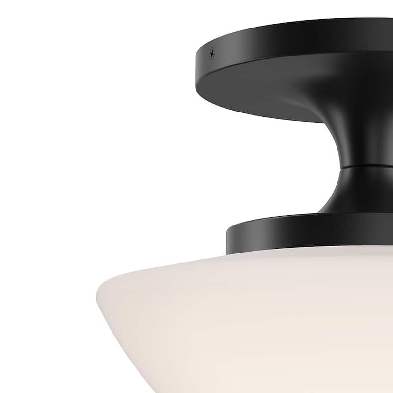 Hinkley Lighting 47813 Knox 12" Wide Semi-Flush Bowl Ceiling Fixture