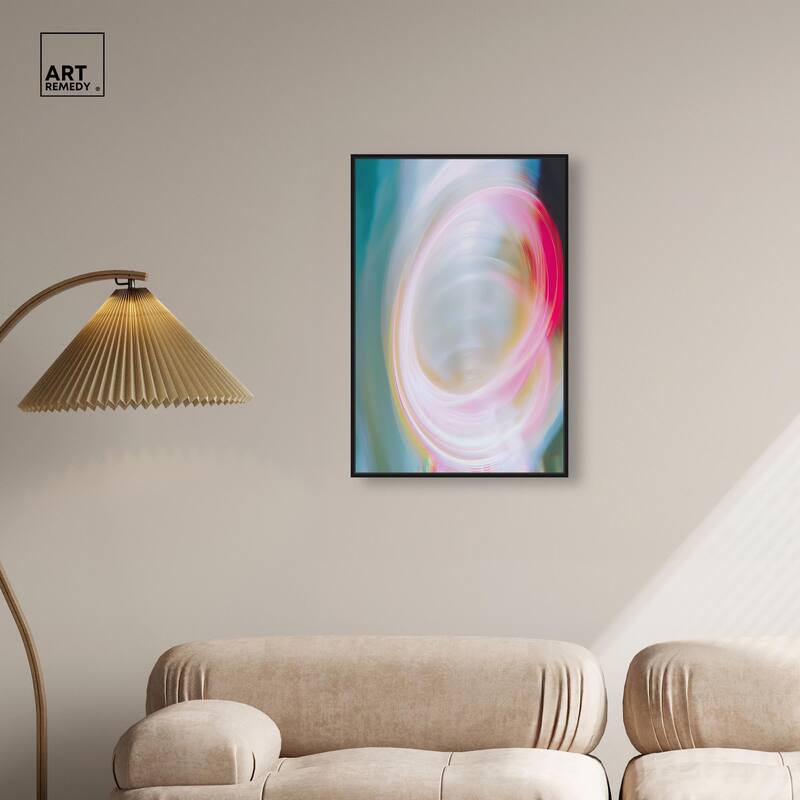 Swirling Light III Canvas by Art Remedy