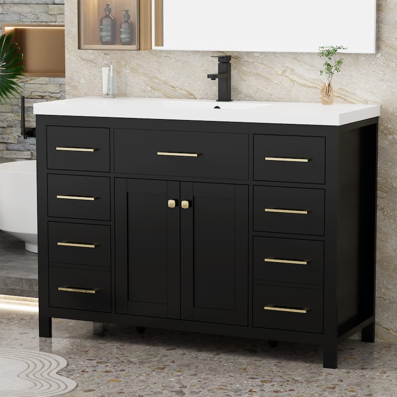 Sink Bathroom Vanity with Counter top Set
