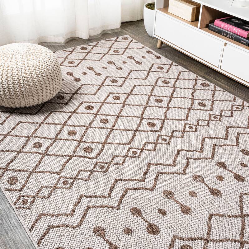 JONATHAN Y Tokay Tribal Bohemian Indoor/Outdoor Area Rug