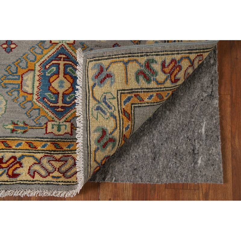 Kazak Oriental Runner Rug Hand-Knotted Wool Carpet - 2'8" x 16'4"