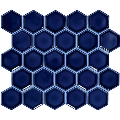 Daltile Artefino Jewel 2-1/2" Framed Hexagon Mosaic (10 PC Per Carton) (10.50 SQFT Per Carton)