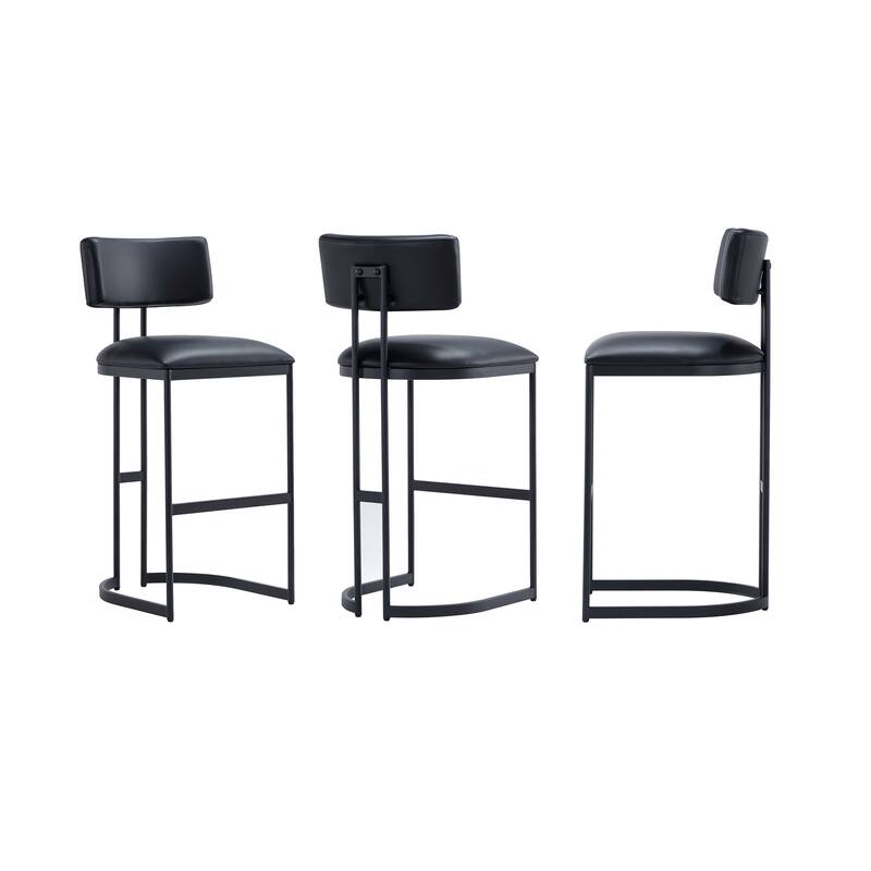 Manhattan Comfort Juno Metal Barstool
