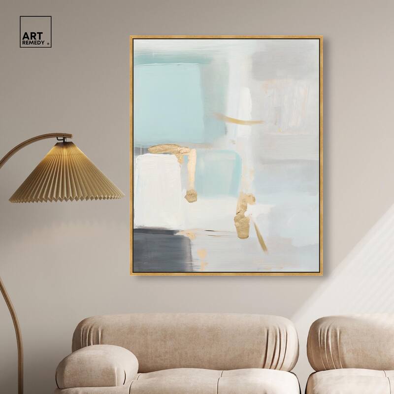 Pale Radiance I Canvas by Art Remedy
