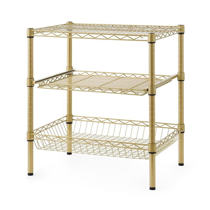 Suprima® Double Height Fridge Stand by DormCo - Gold