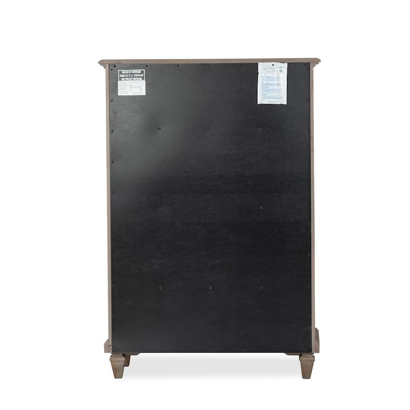 Magnussen Home Lancaster Dovetail Grey Gentleman'S Chest