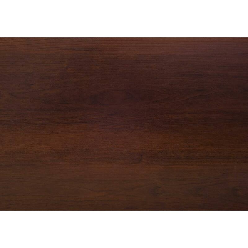 HomeRoots 61.5" Cherry Table 3pcs Set - 61.5 x 75.5 x 55.25