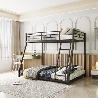 Twin over Full Bunk Bed with Ladder - Bed Bath & Beyond - 36220705
