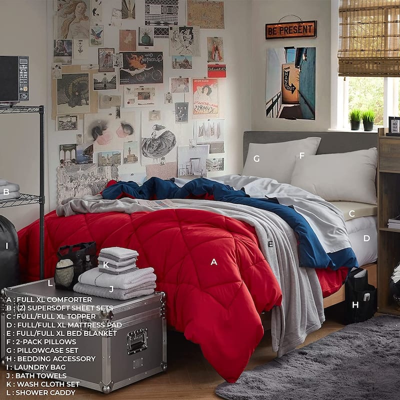 Prepared to Leave Home - Full Size Bedding Pack & Essentials