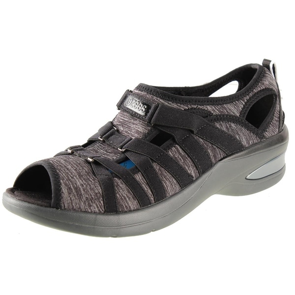 Bzees Womens Reveal Walking Shoes Heathered Open Toe Bzees Womens Reveal Walking Shoes Heathered Open Toe