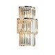 preview thumbnail 4 of 10, Modern Indoor Sconce 3-Light Chrome Drum Crystal Chandelier