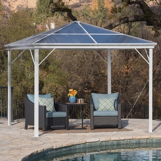 Bailey Outdoor 10-foot Aluminum Gazebo by Christopher Knight Home