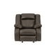 preview thumbnail 4 of 4, Signature Design by Ashley Denoron Chocolate Power Rocker Recliner