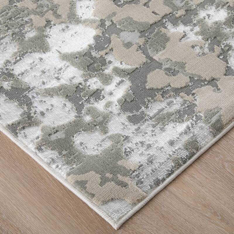 Jewel 3138F Abstract Modern Area Rug - 8' x 11'