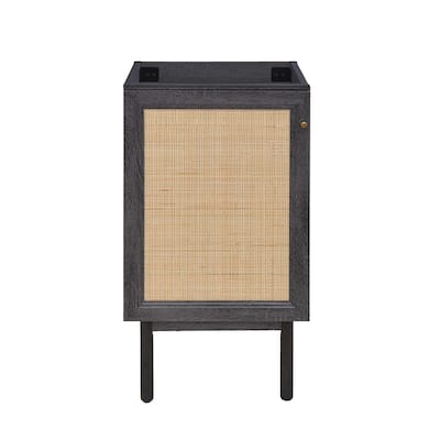Classe 18" Bathroom Vanity In Black Cabinet Only