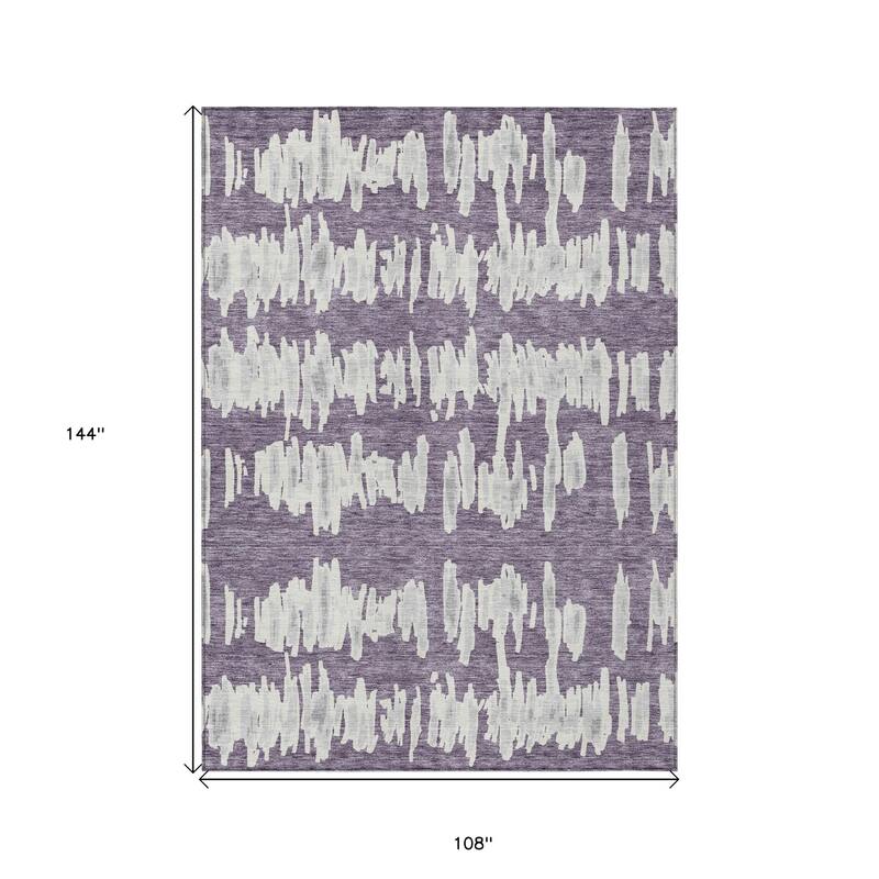 HomeRoots Striped Transitional Rectangle Outdoor Rug