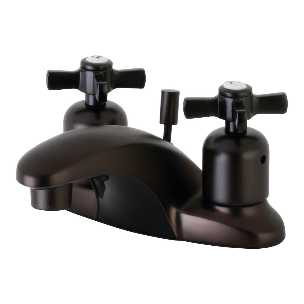 Kingston Brass Millennium 1.2 GPM Centerset Bathroom Faucet with Metal